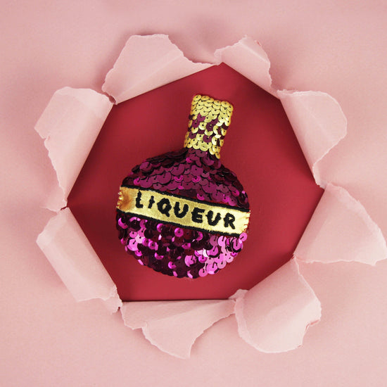 Luxury Liqueur Sequin Hanging Ornament