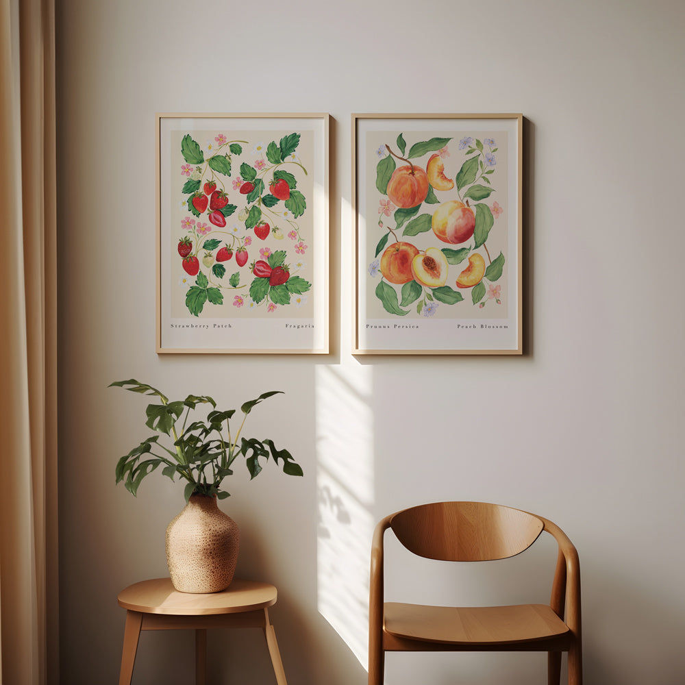 Strawberry Patch Art Print