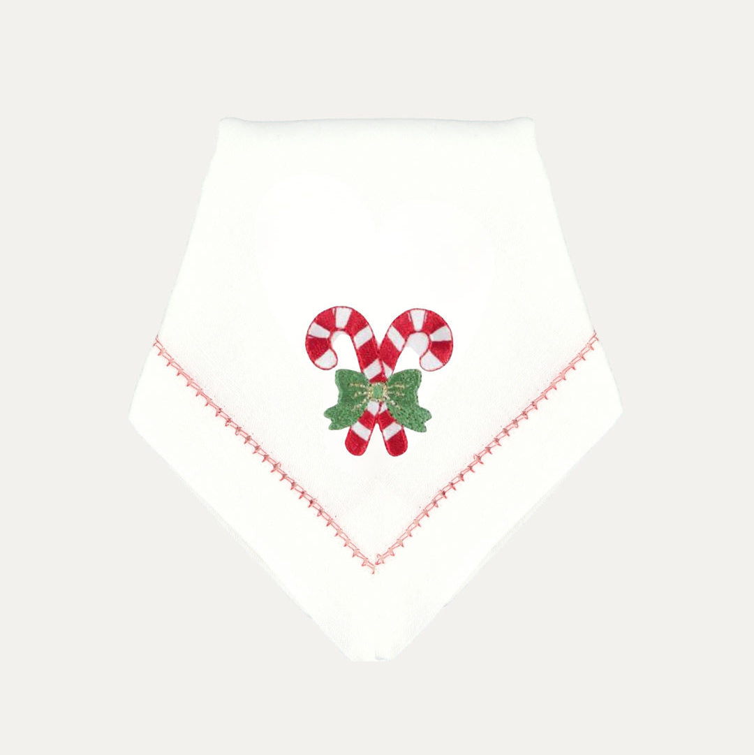 Christmas Candy Cane Napkin