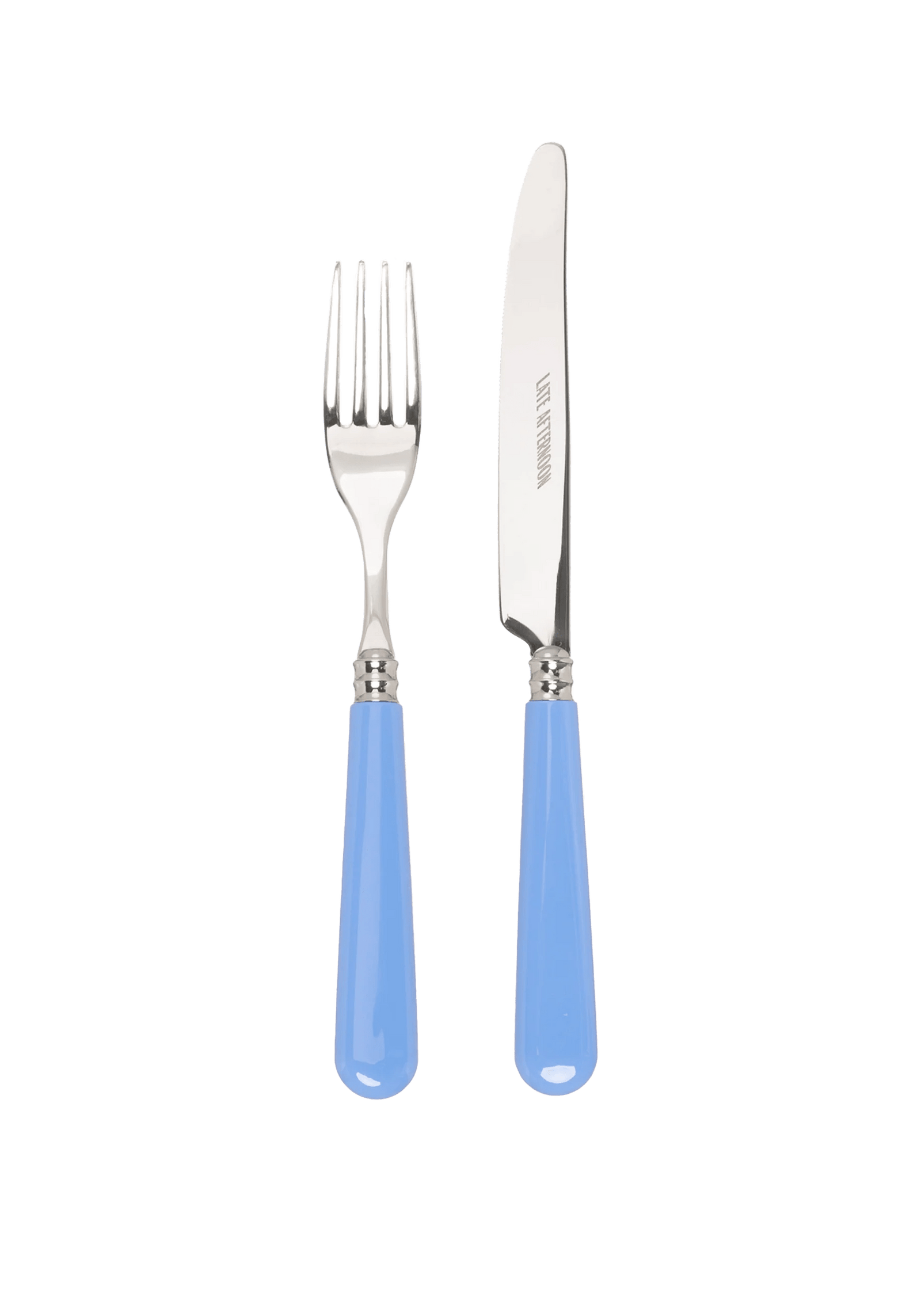 Sky Blue Knife and Fork Set