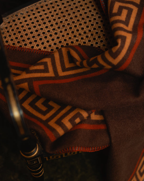 Meandros Cashmere-Blend Blanket