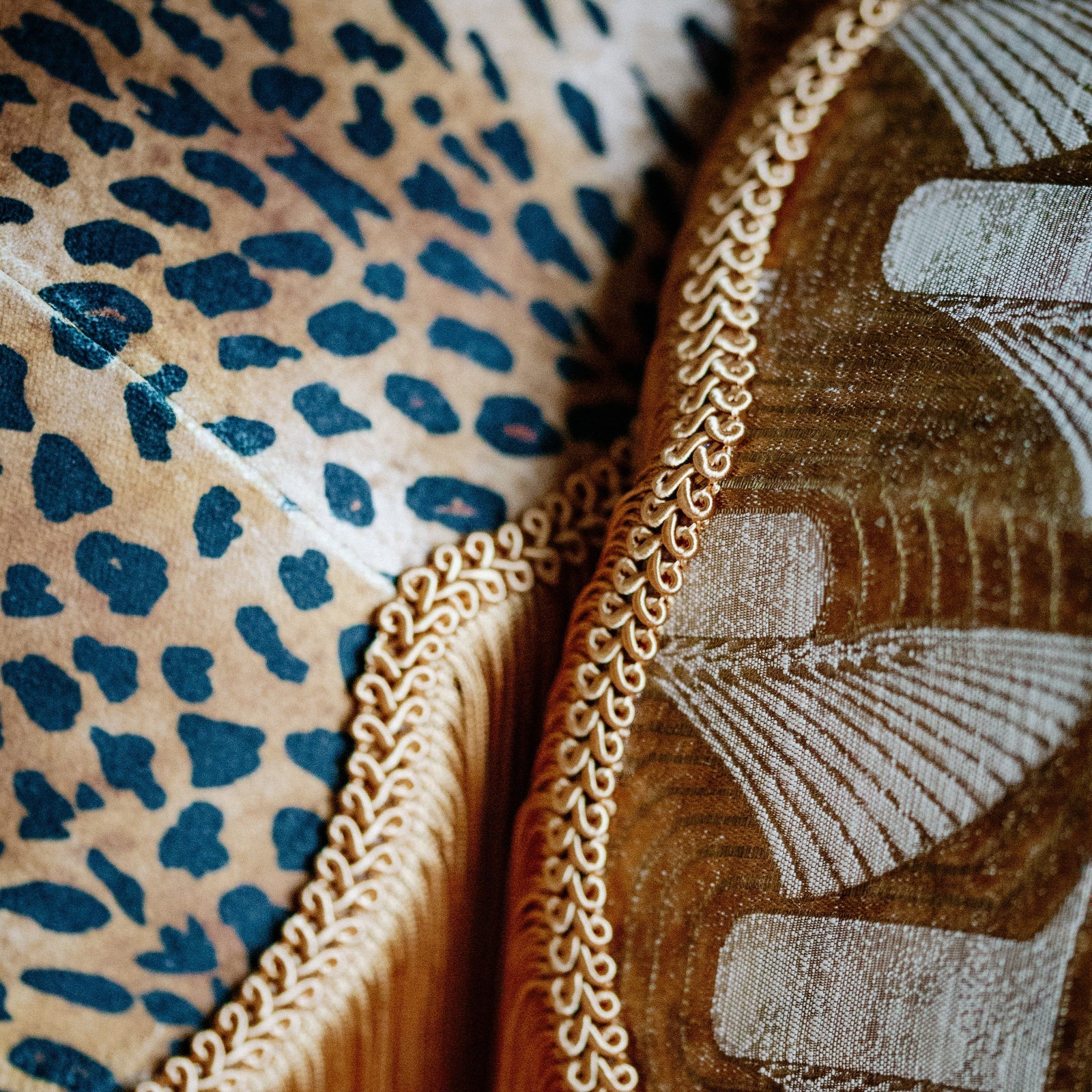 The Brigitte Fringed Lampshade