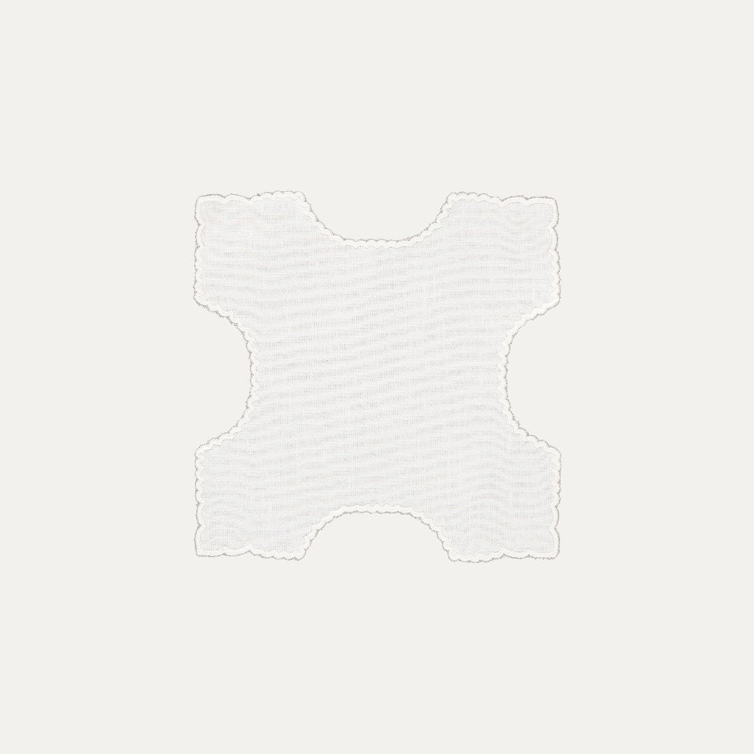 Pitcher Cloth, White on White