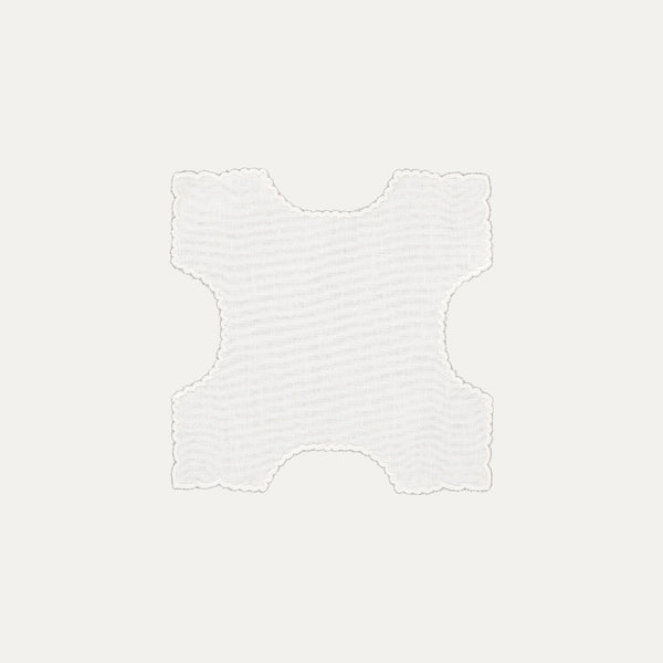 Pitcher Cloth, White on White