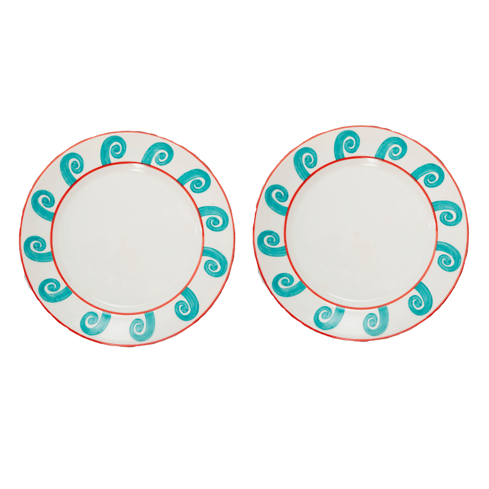 Acqua Sirenus Dinner Plate Set-Of-Two