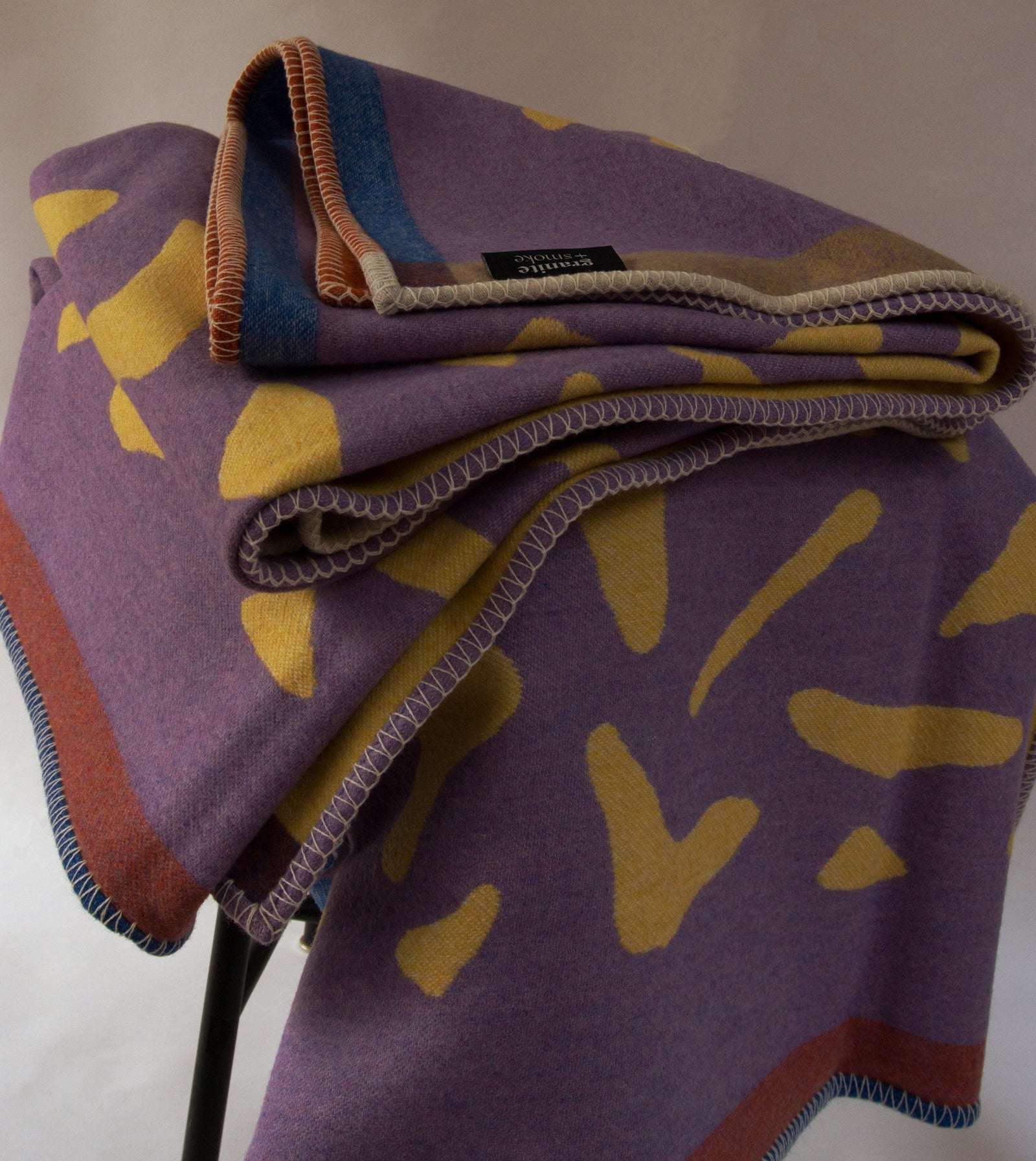 Scatter Yellow Lilac Blanket