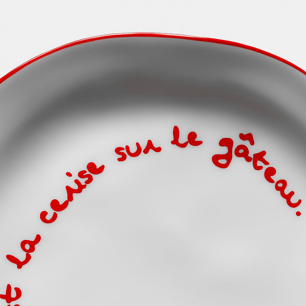 Statement Plate | C'est la cerise sur le gâteau
