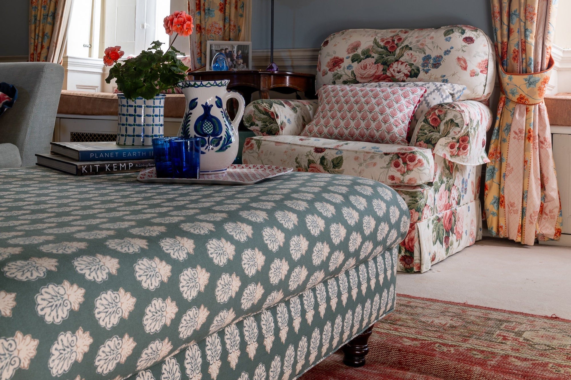 Home Collection - Bowmont Pine Green Fabric