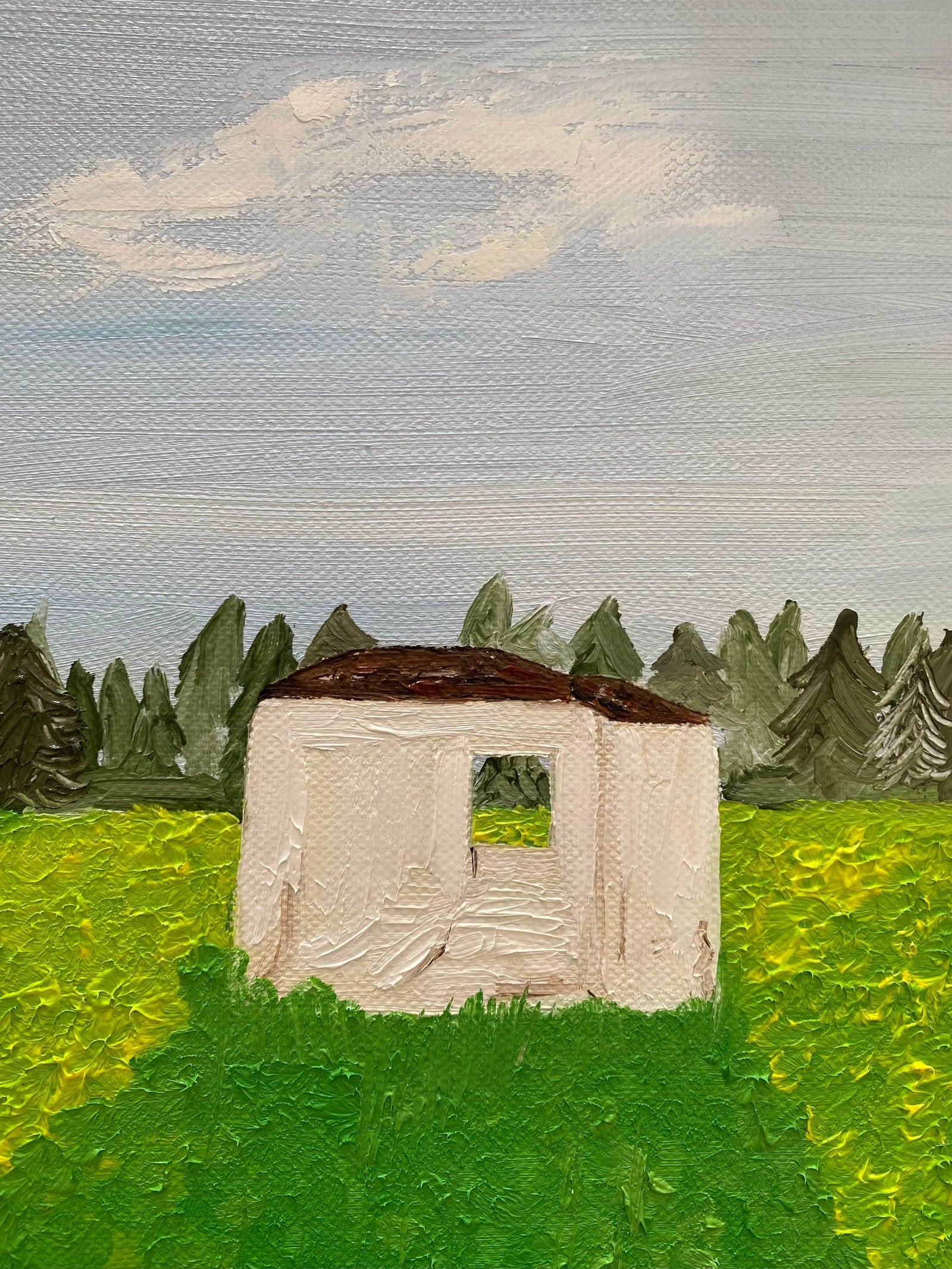 Lugar Feliz Painting