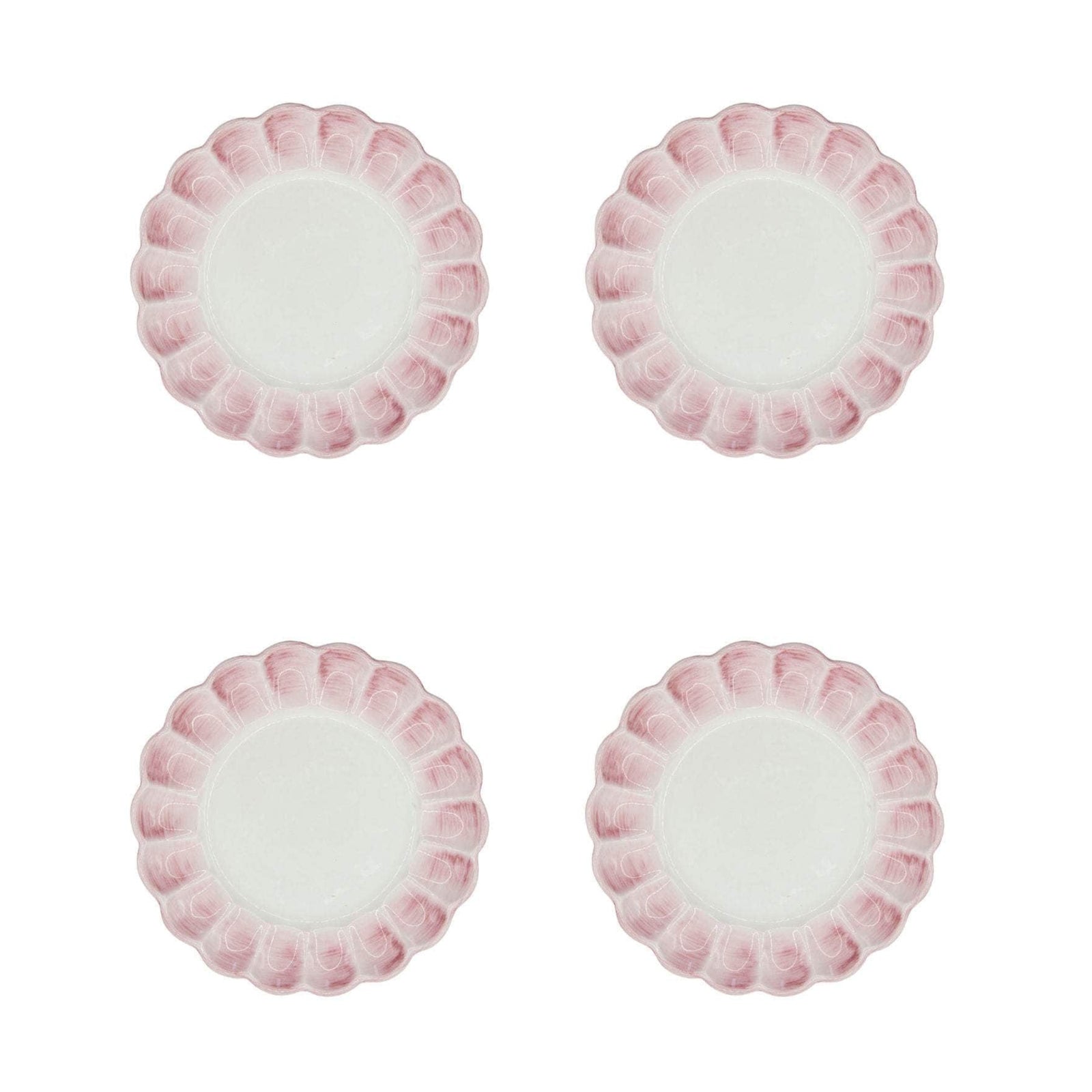 Lido Side Plate, Pink, Set Of 4