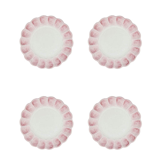 Lido Side Plate, Pink, Set Of 4