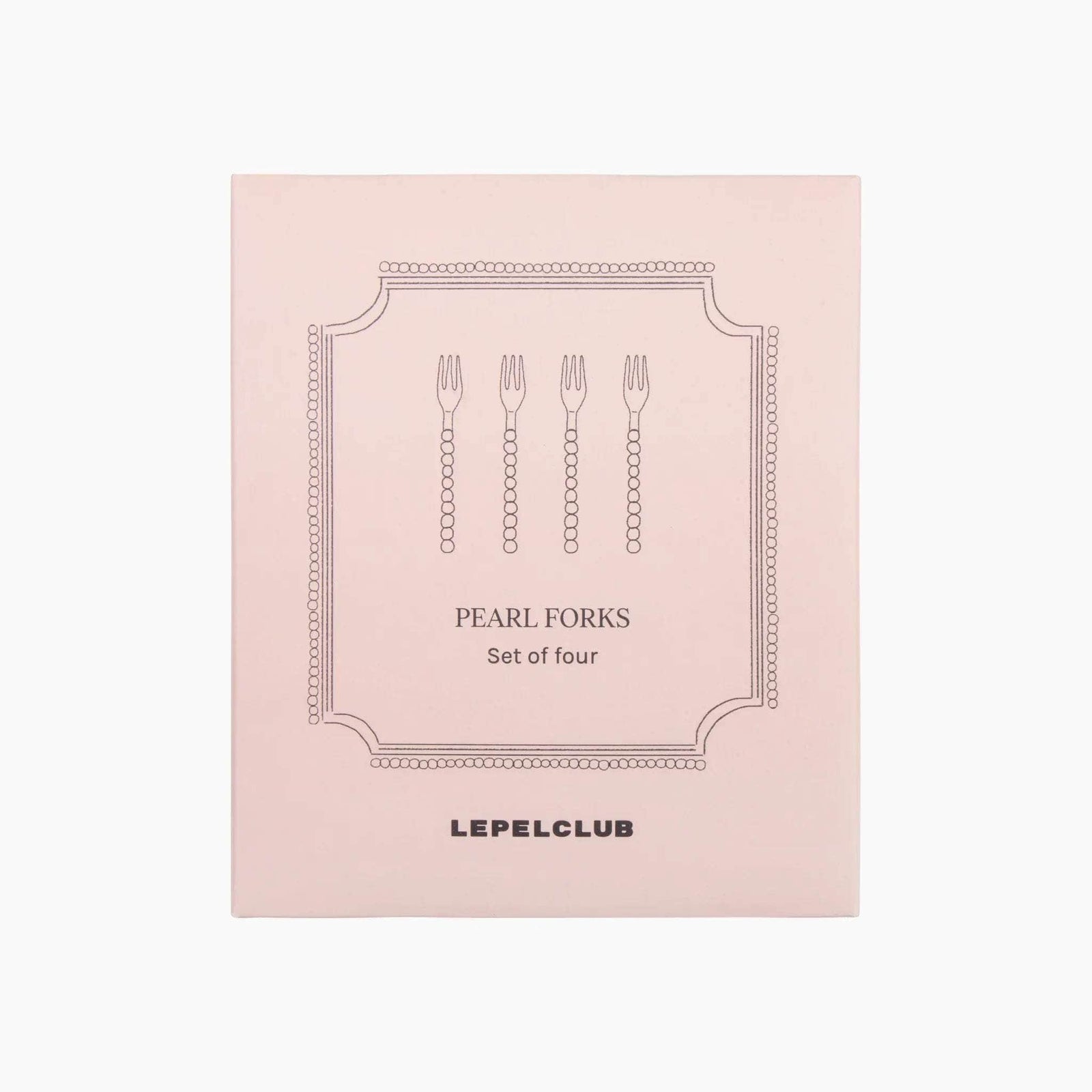 Set of Four Pearl Forks