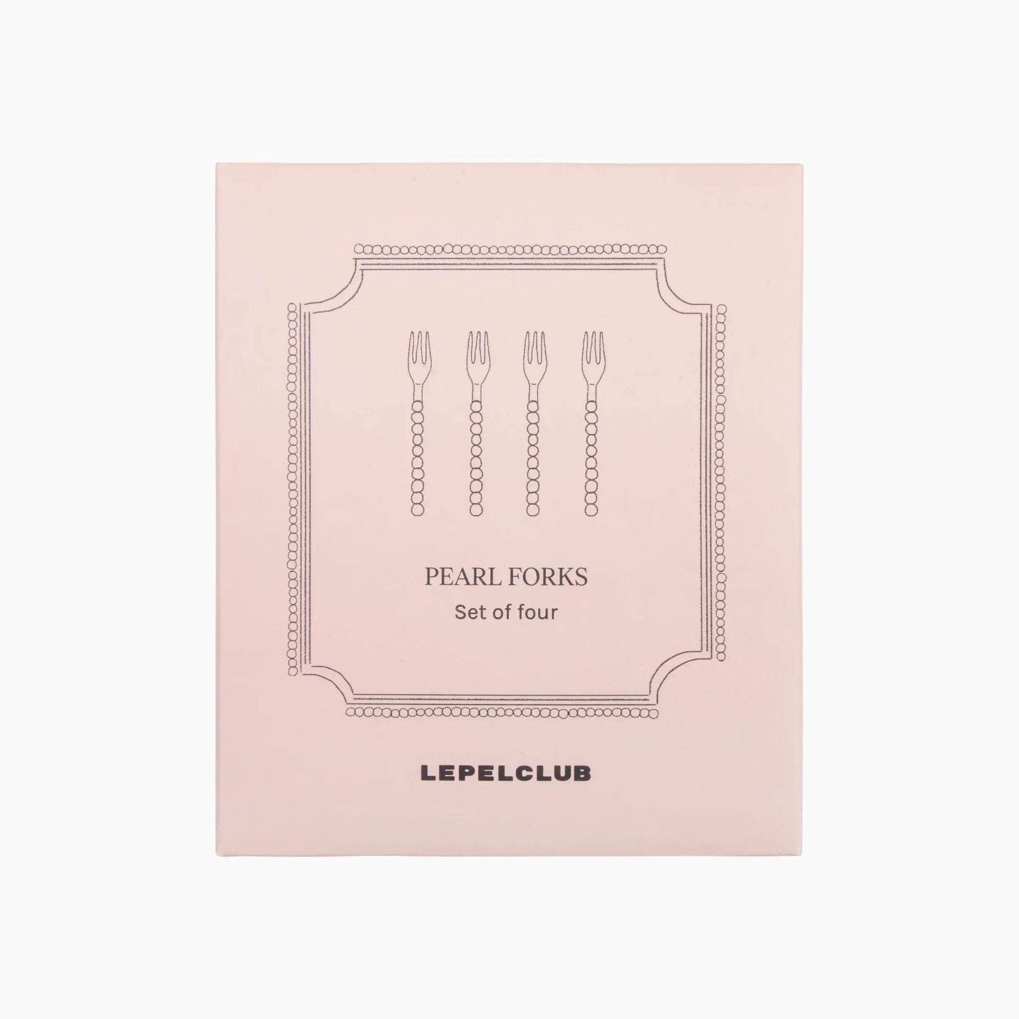 Set of Four Pearl Forks