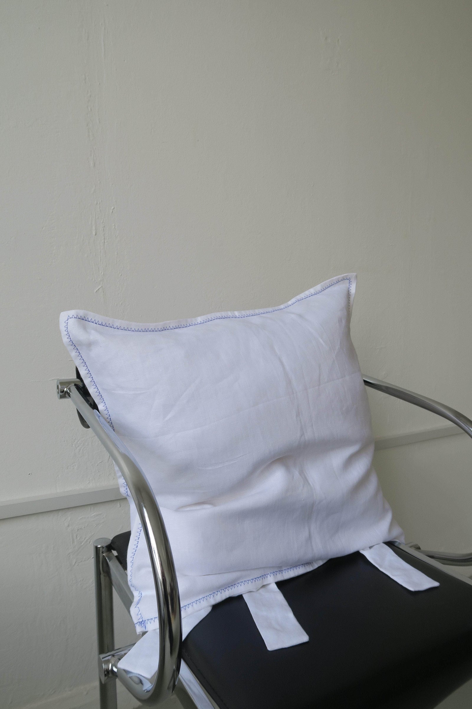 Irish Linen Cushion Cover - White