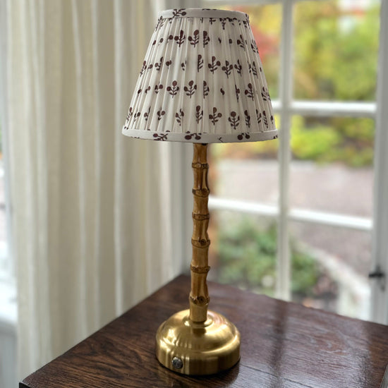 Antibes - Rechargeable Table Lamp (Chesnut Bloom)