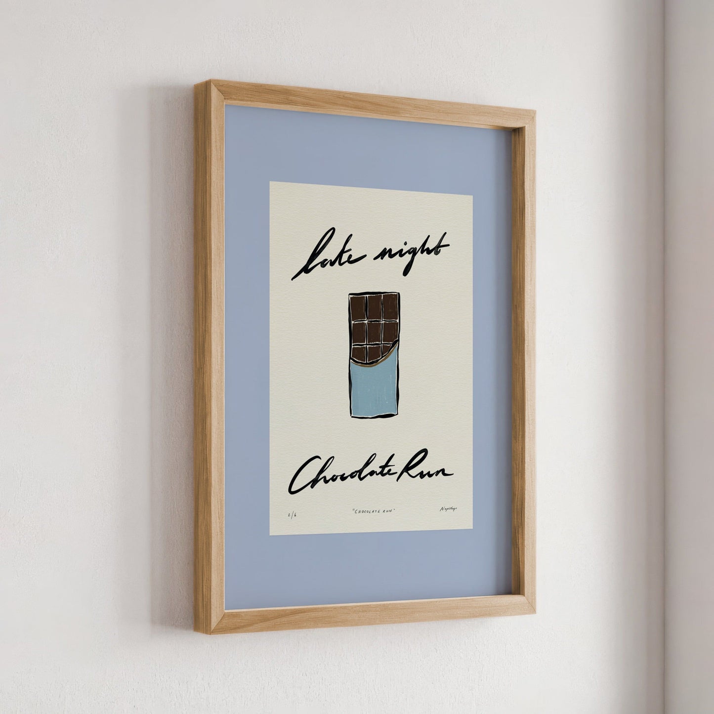 Late Night Chocolate Run Print