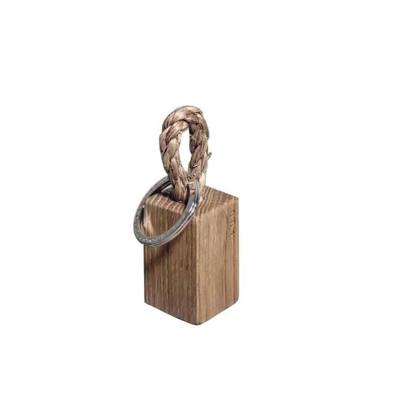 Plain Oak Keyring