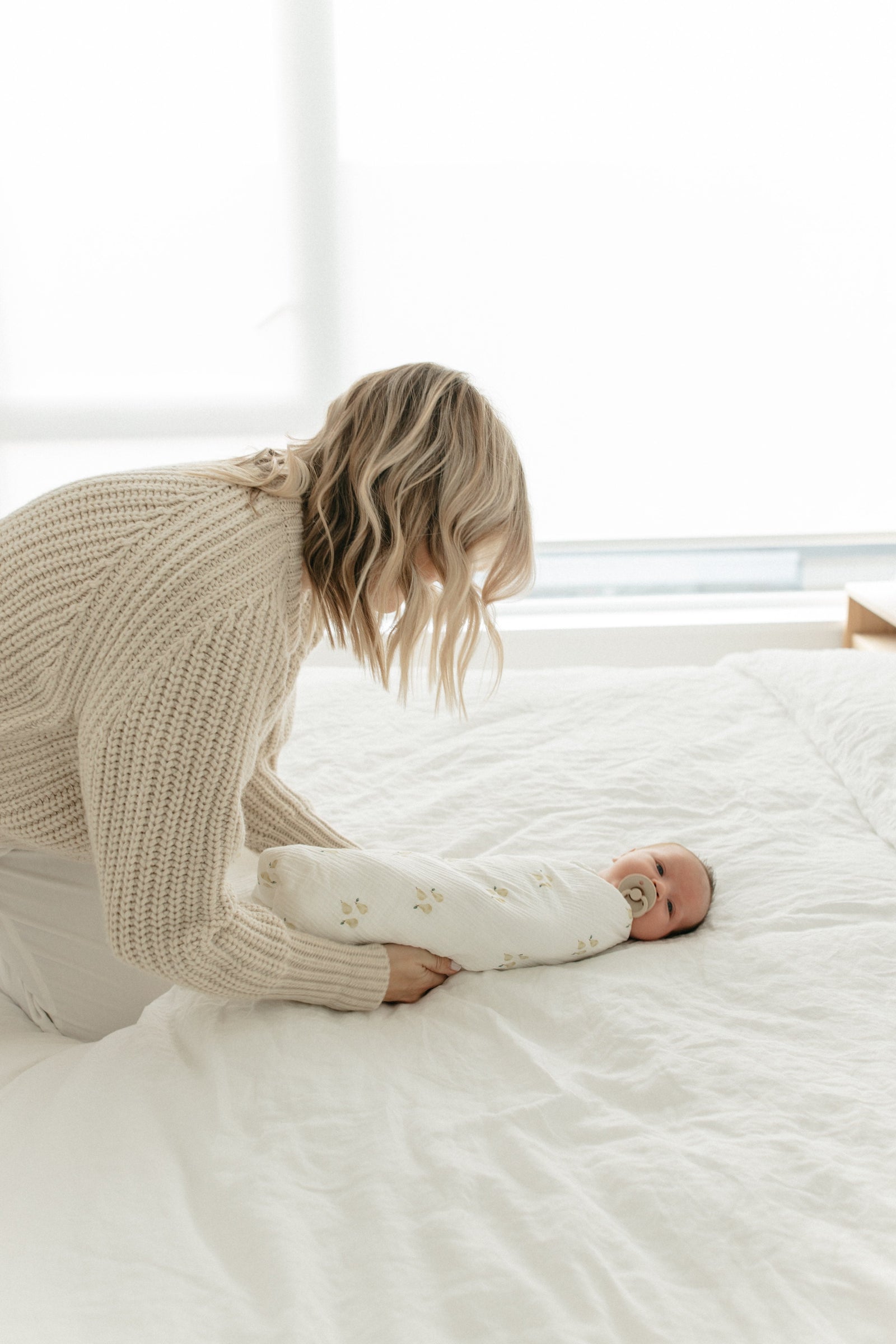 Soft Swaddle – Pear
