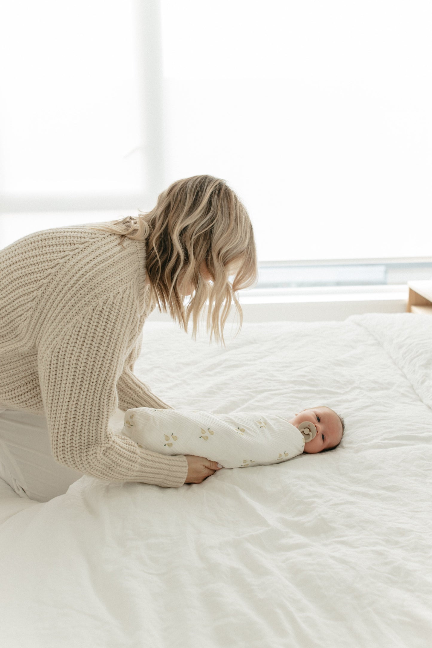Soft Swaddle – Pear