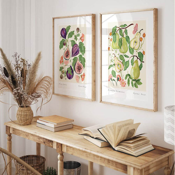 Primula Primrose Pear Art Print-