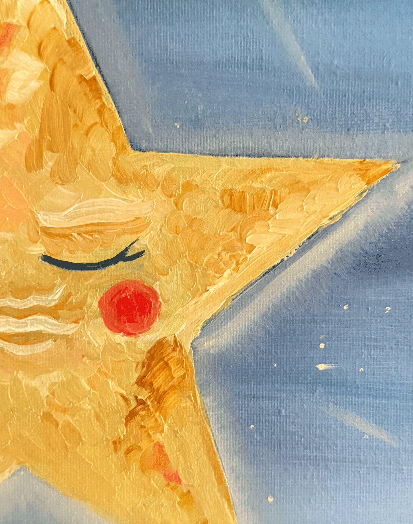 The Star - Original Oil On Canvas