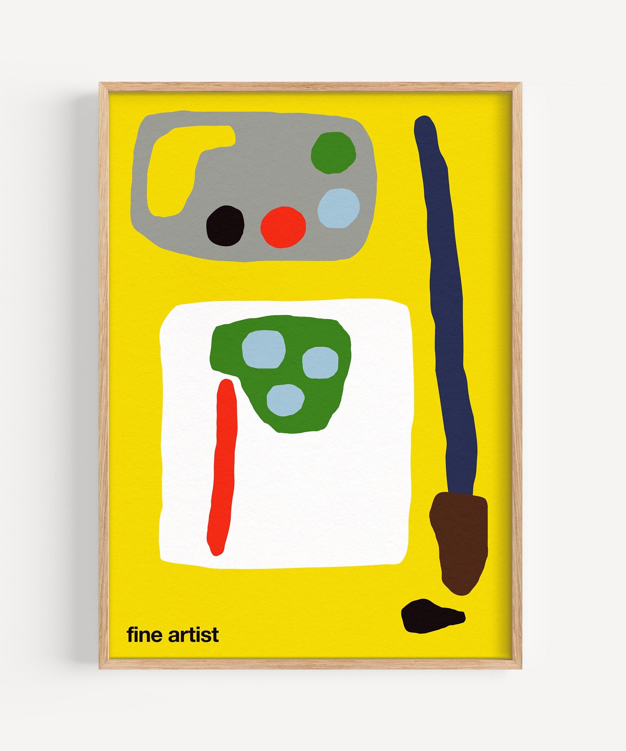 Fine Artist Print - Yellow