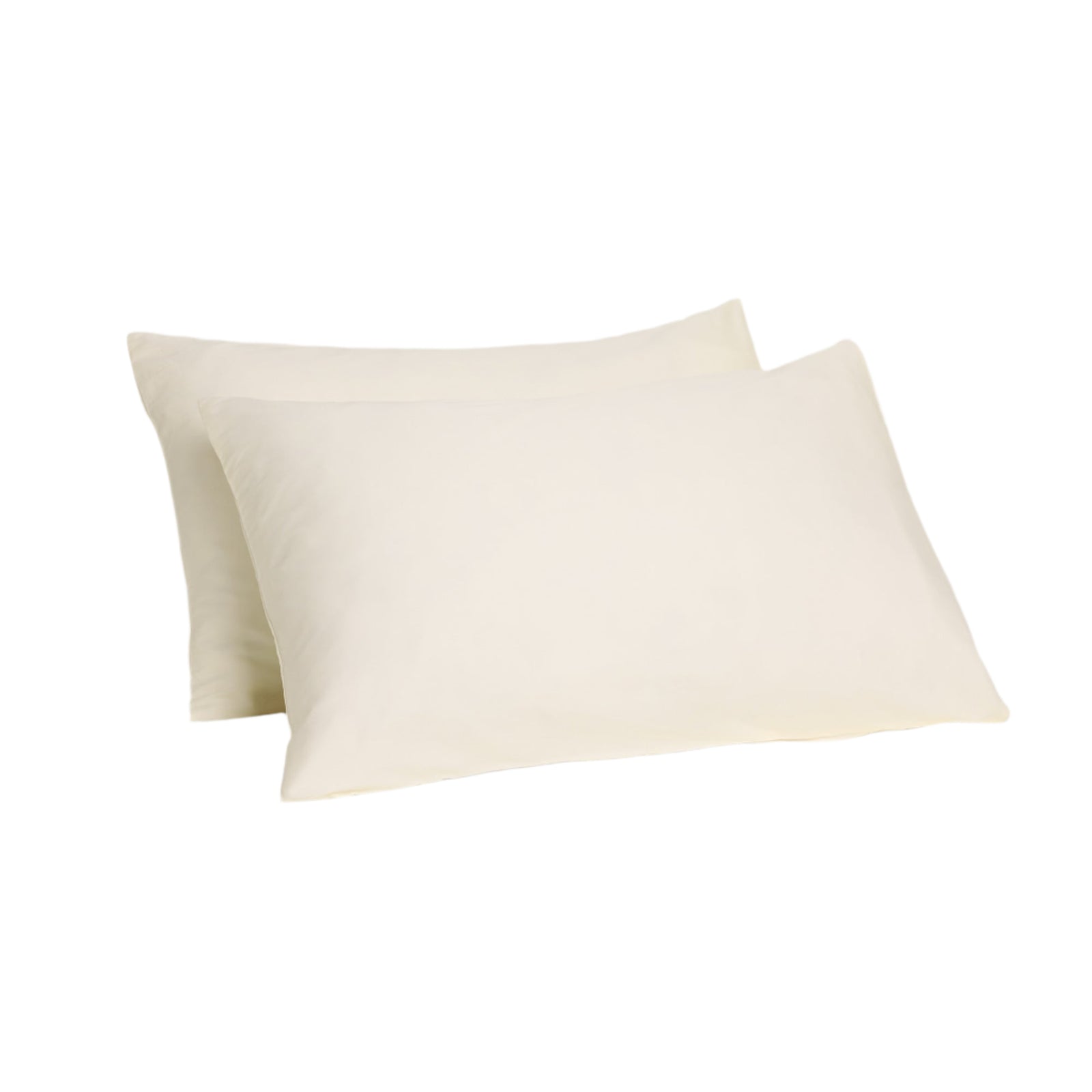 Sateen Organic Cotton Pillowcases - Classic Cream