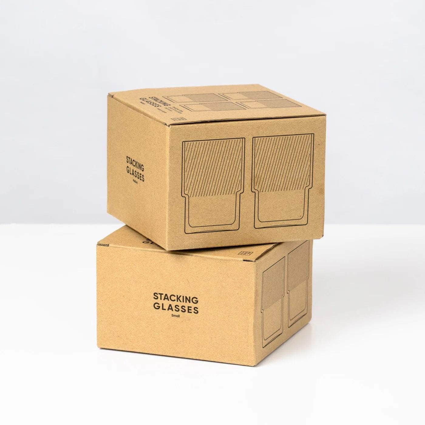 Stacking Glass Medium - Set of 4