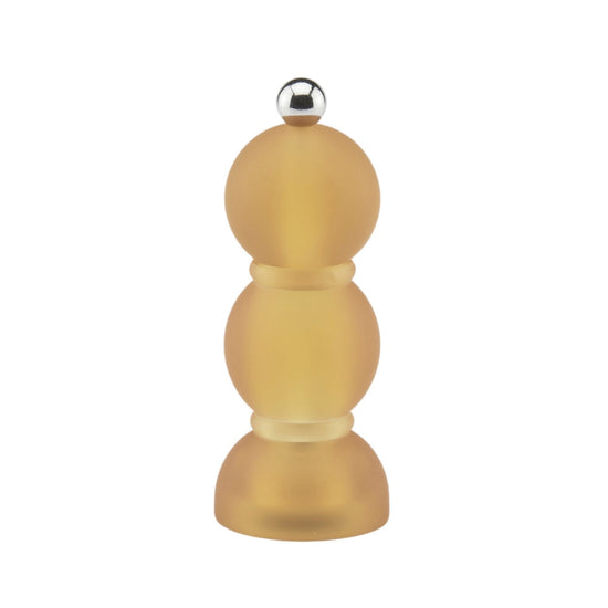 Amber Frosty Mini Bob Salt or Pepper Mill