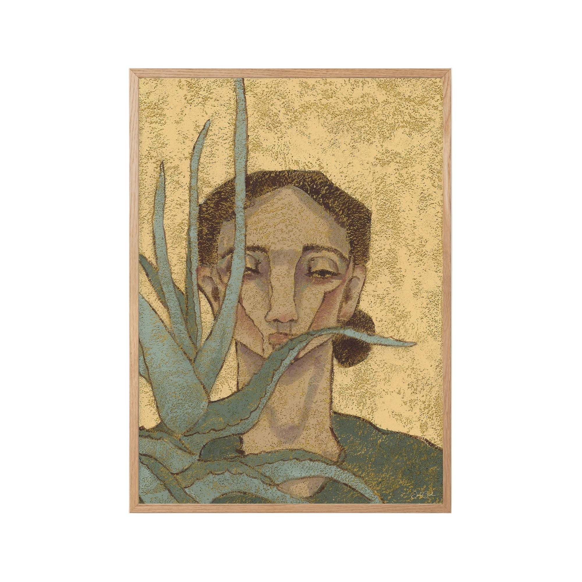 Aloe Vera - Botanical Art Print