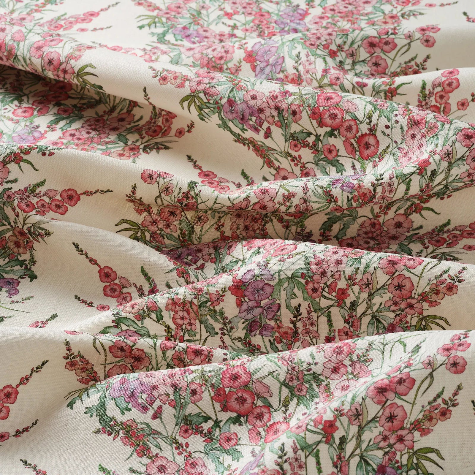 Sidalcea Fabric