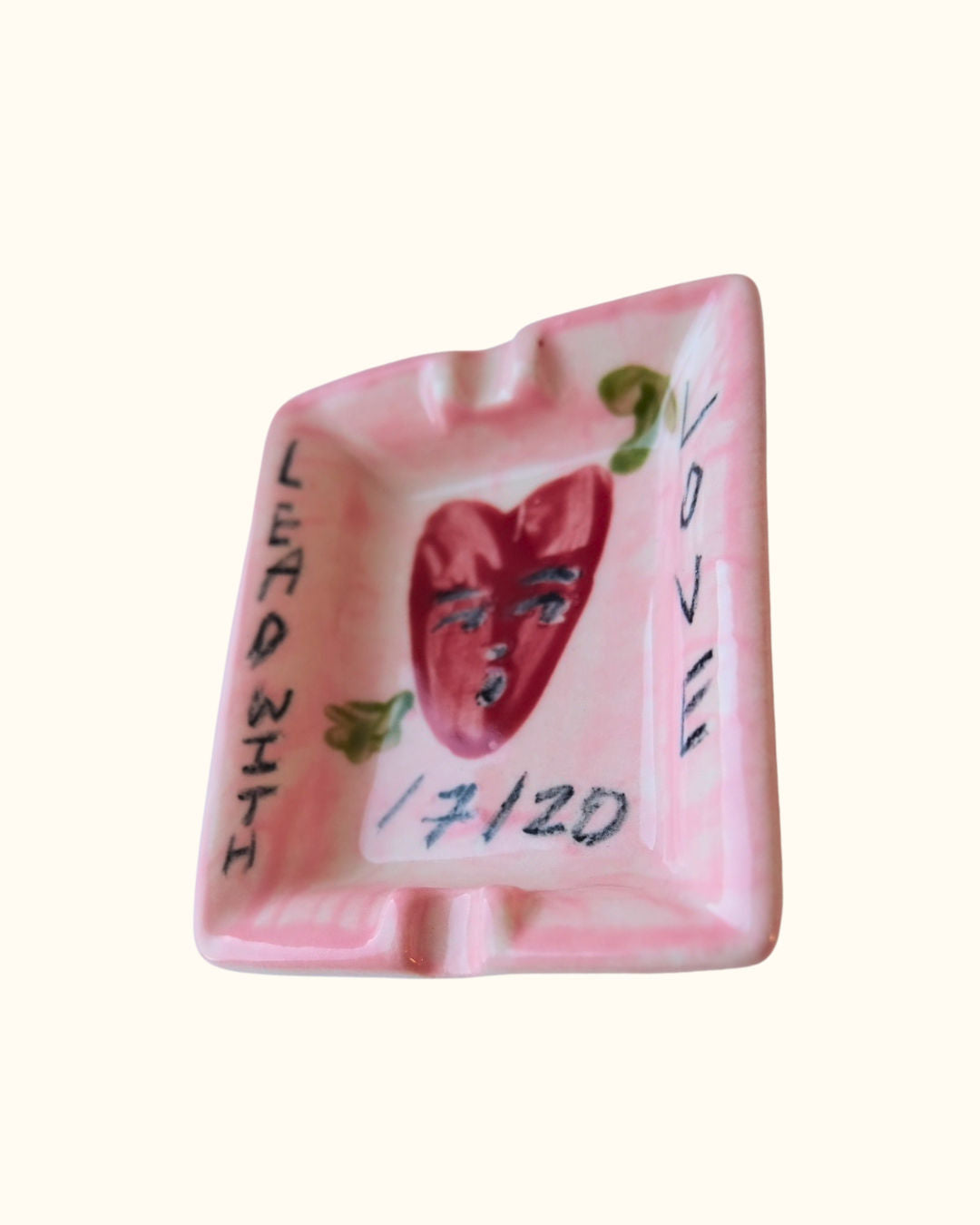 Limited Edition Lead With Love Ash Tray