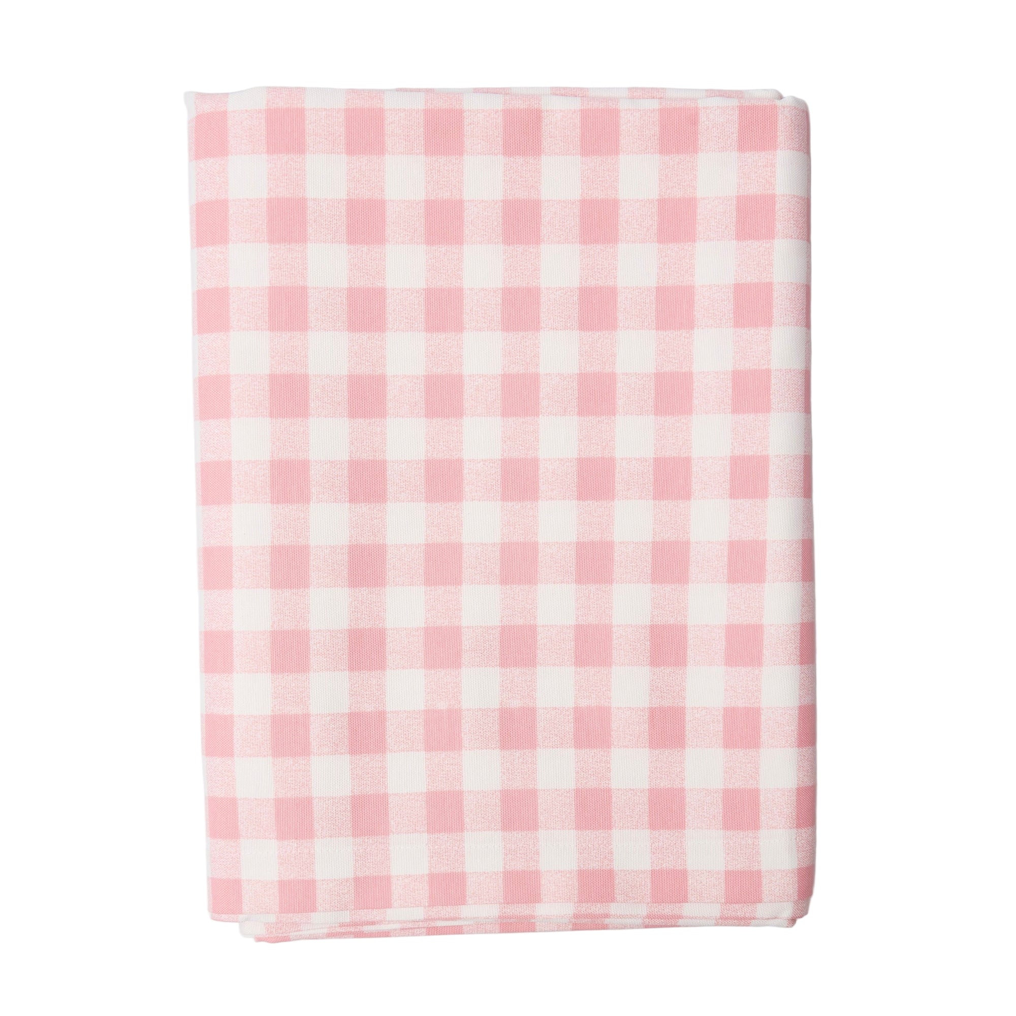 Pink Gingham Tablecloth