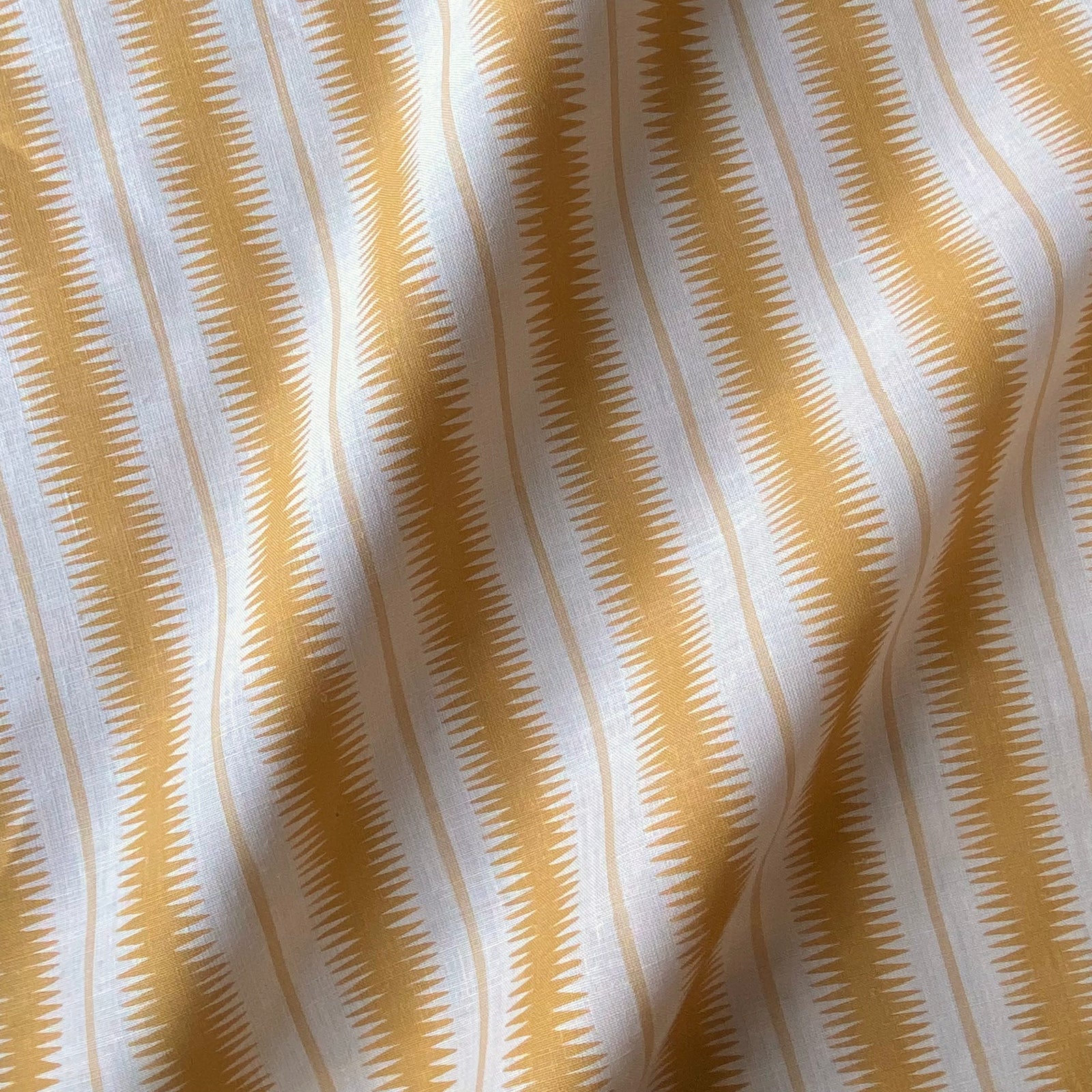 Squiggle Fabric - Amber