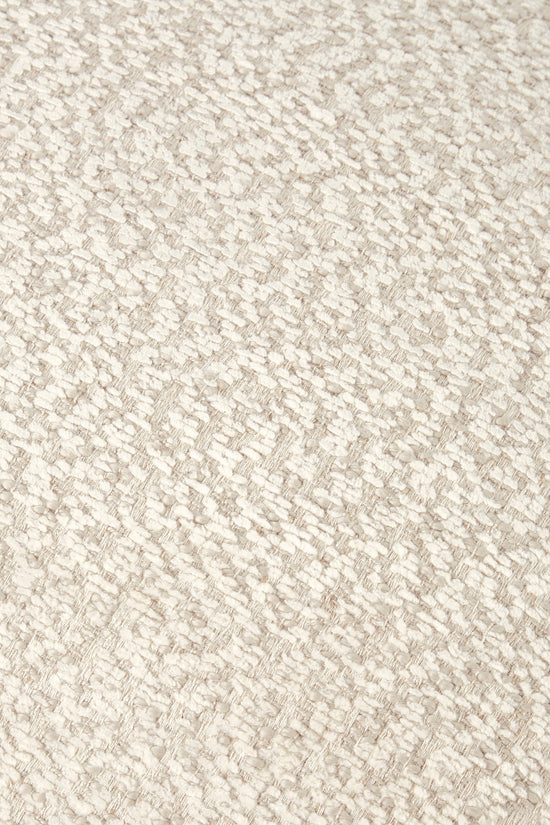 Sawan Jacquard Cushion Cover - Pearl White & Grey