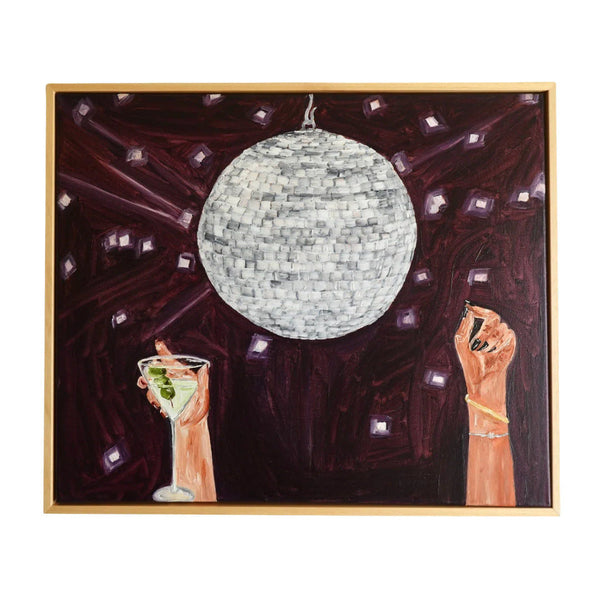 La Disco Ball Painting
