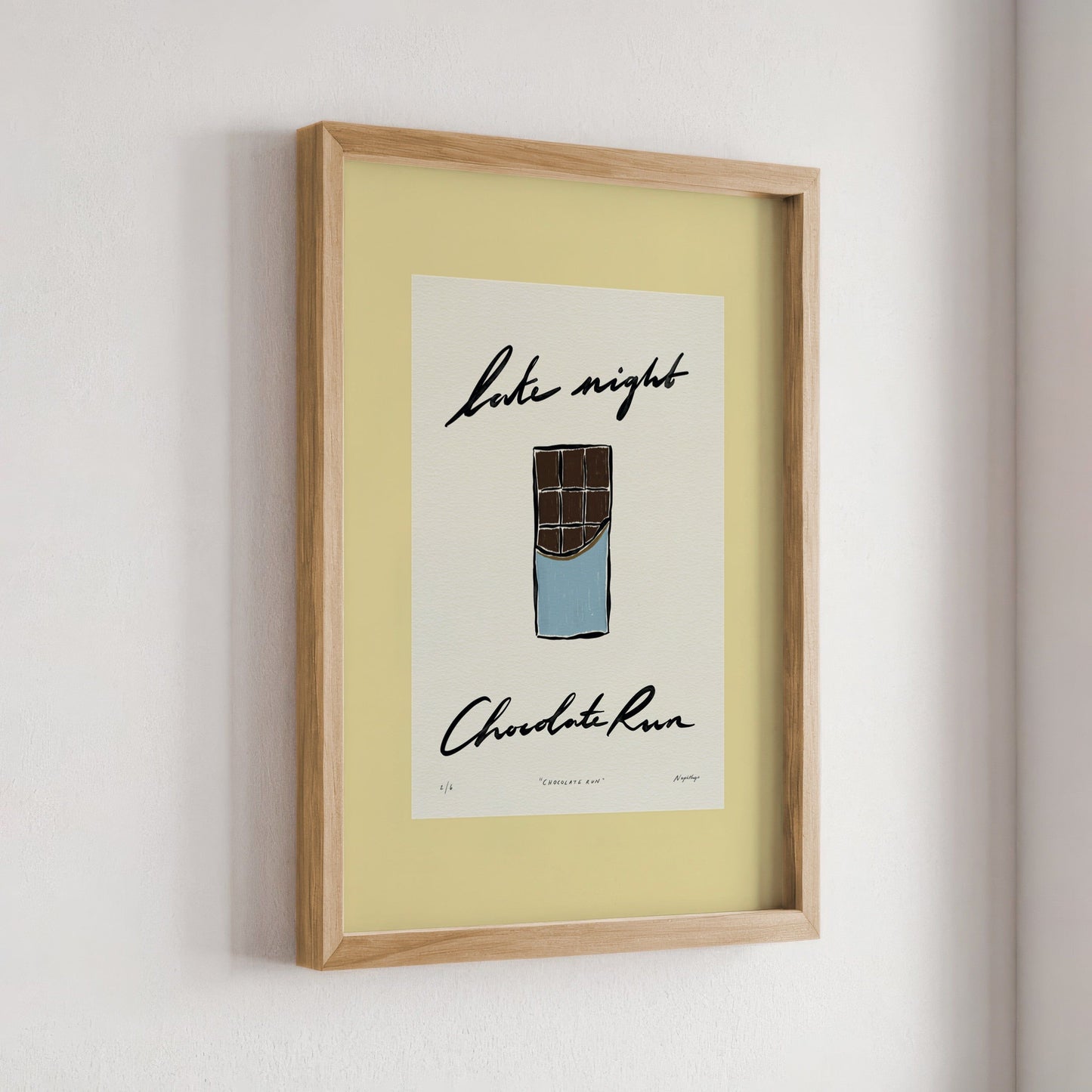 Late Night Chocolate Run Print