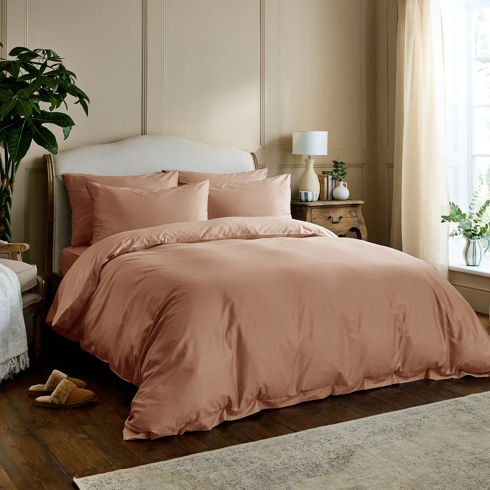 Luxury Organic Clay Pink Original Pillowcases