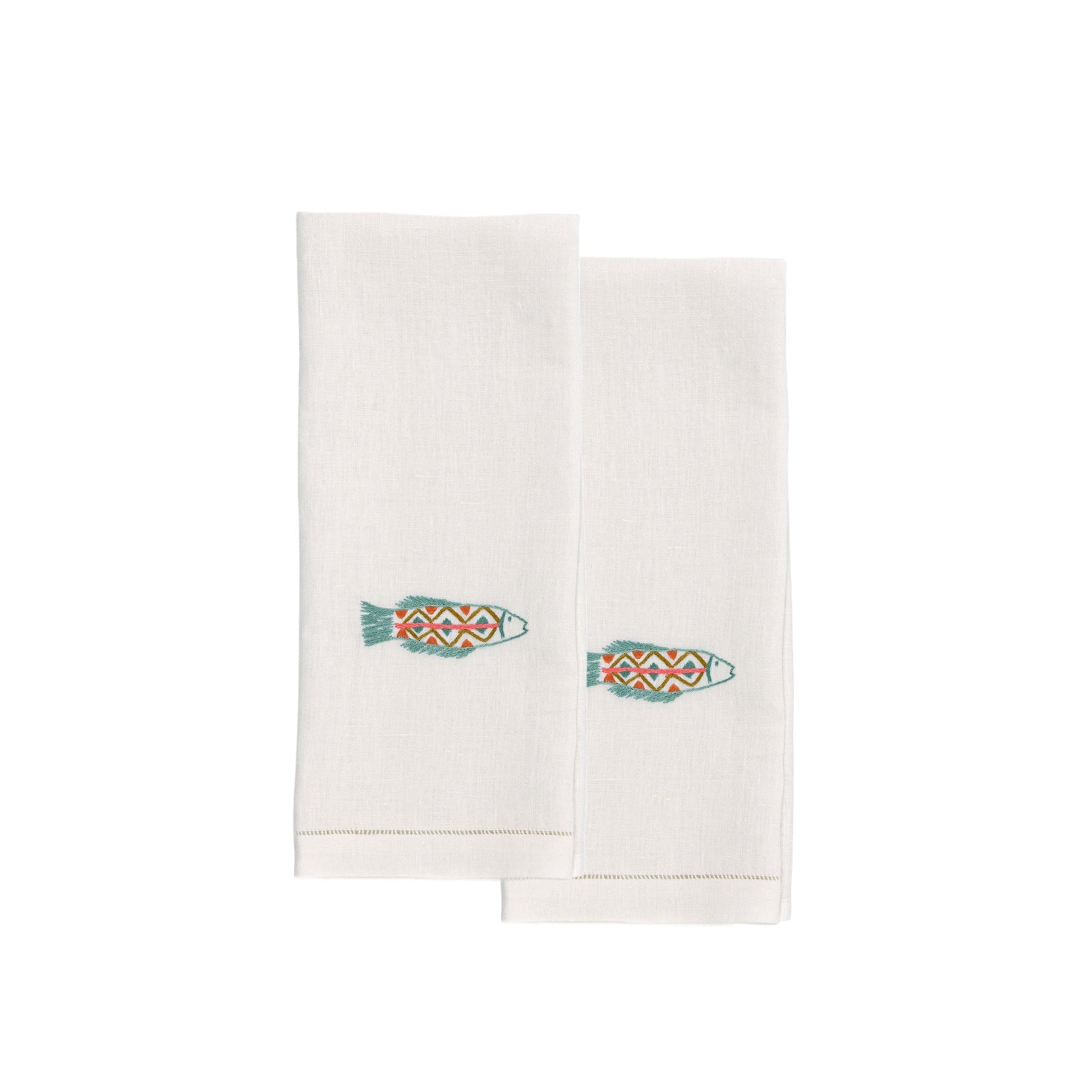 Tilapia Guest Towels (Set of 2)