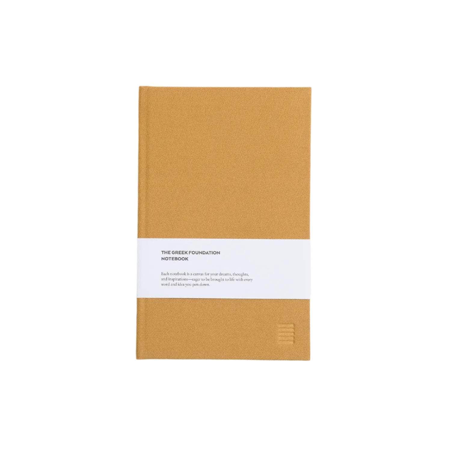 The Greek Foundation Notebook (Mustard)