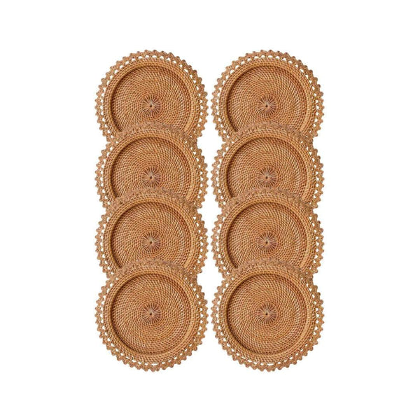 Natural Rattan Charger Plate - Sweet Knot