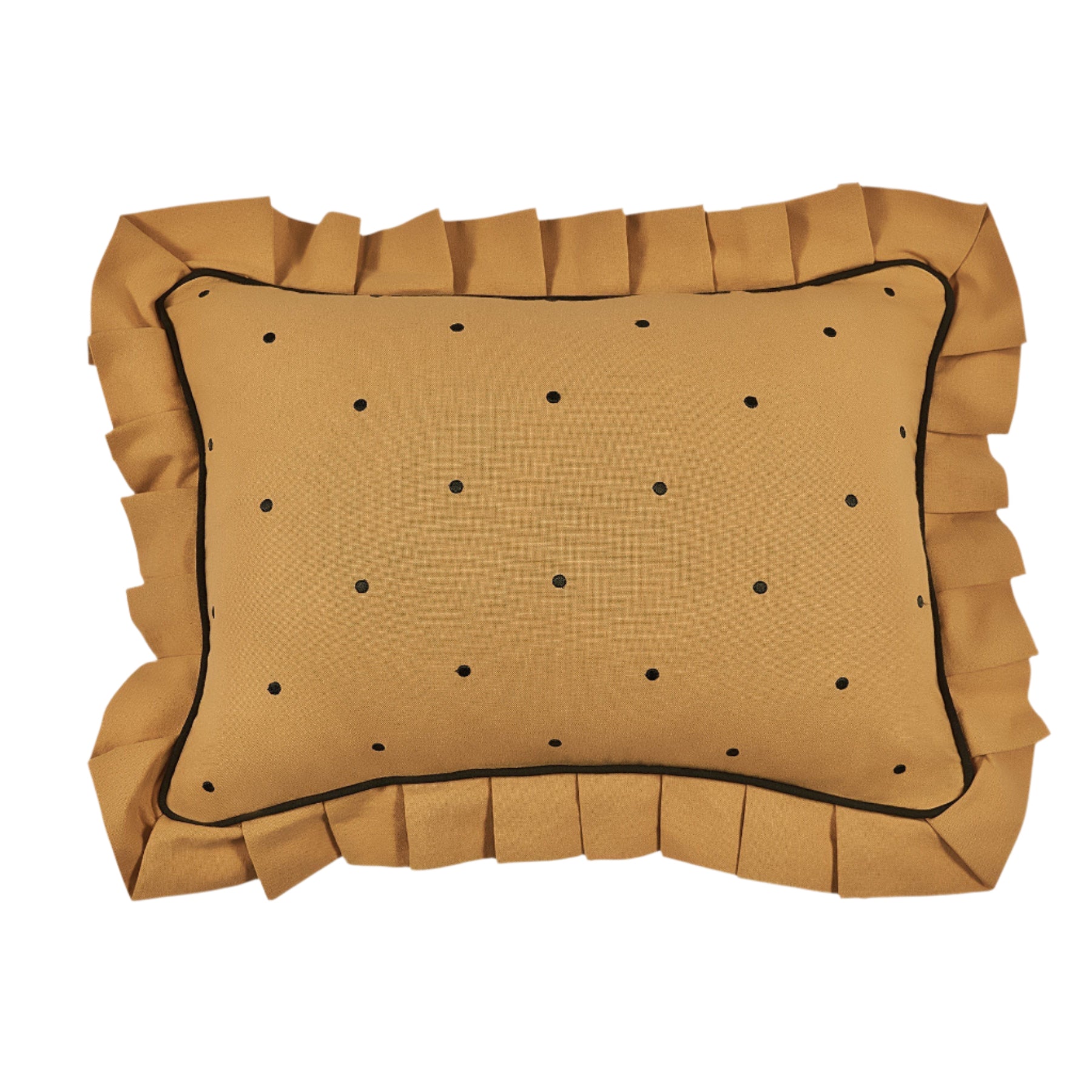 Dolce Dots Cushion, Panna Cotta