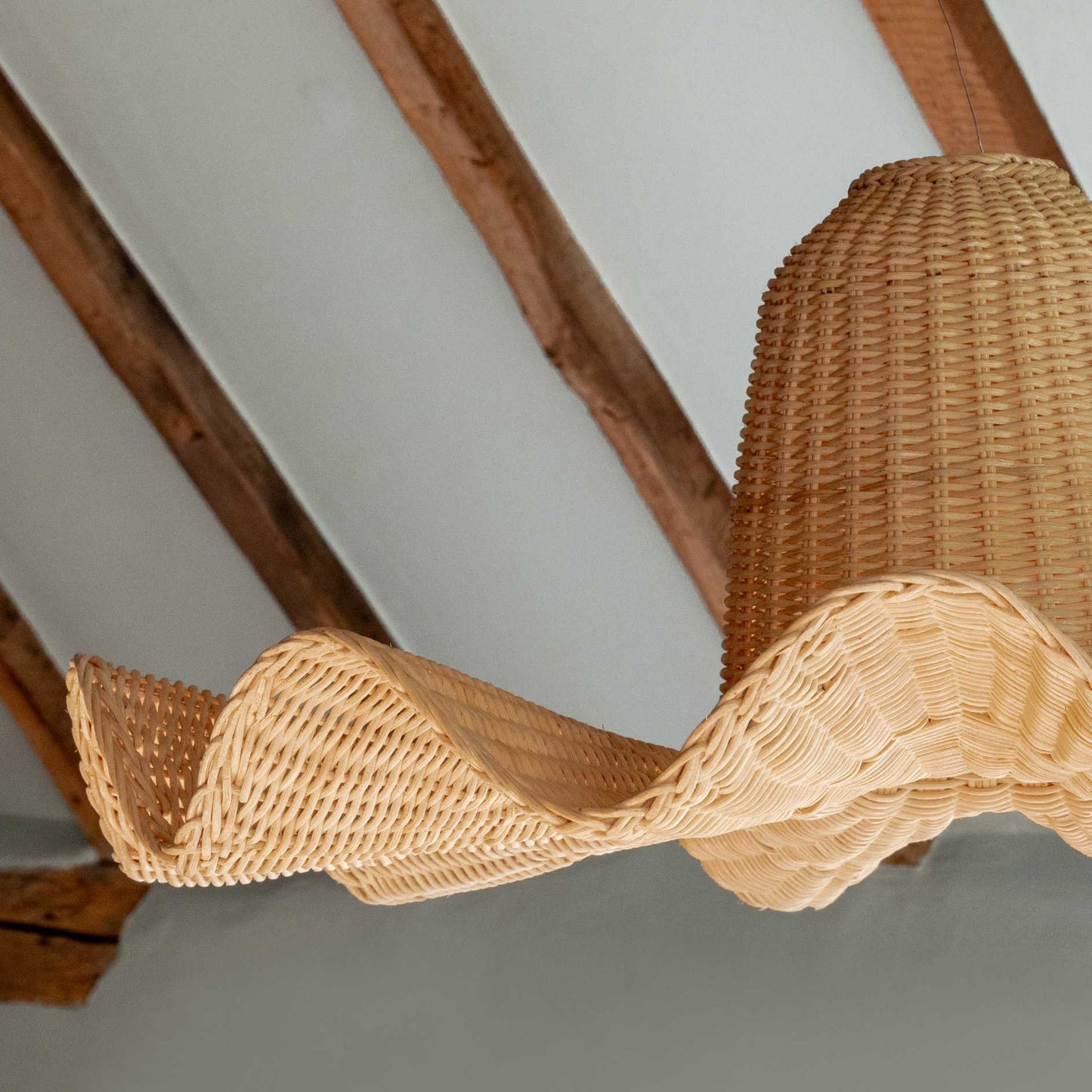 Luna Rattan Pendant shade (Large)