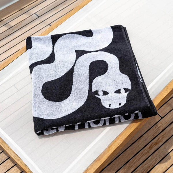 Touch at Own Risk Towel