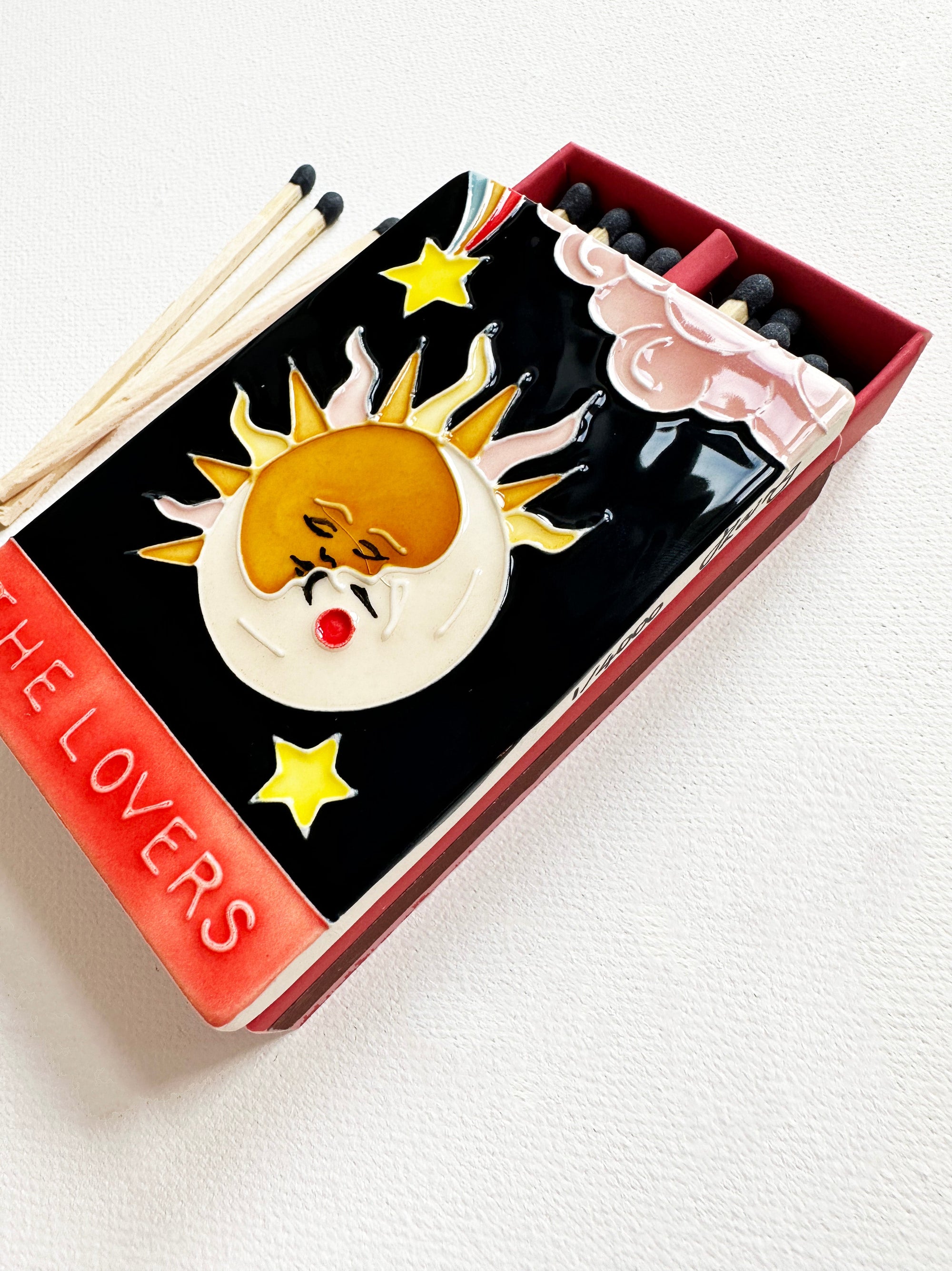 The Lovers Ceramic Matchbox