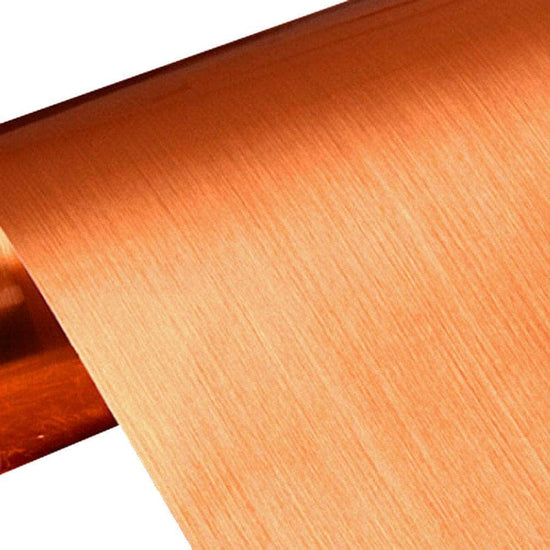 Deep Space Navy Lampshade With Brushed Copper Lining