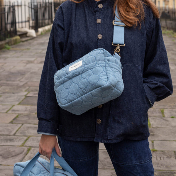 Pram Organiser Bag - Denim