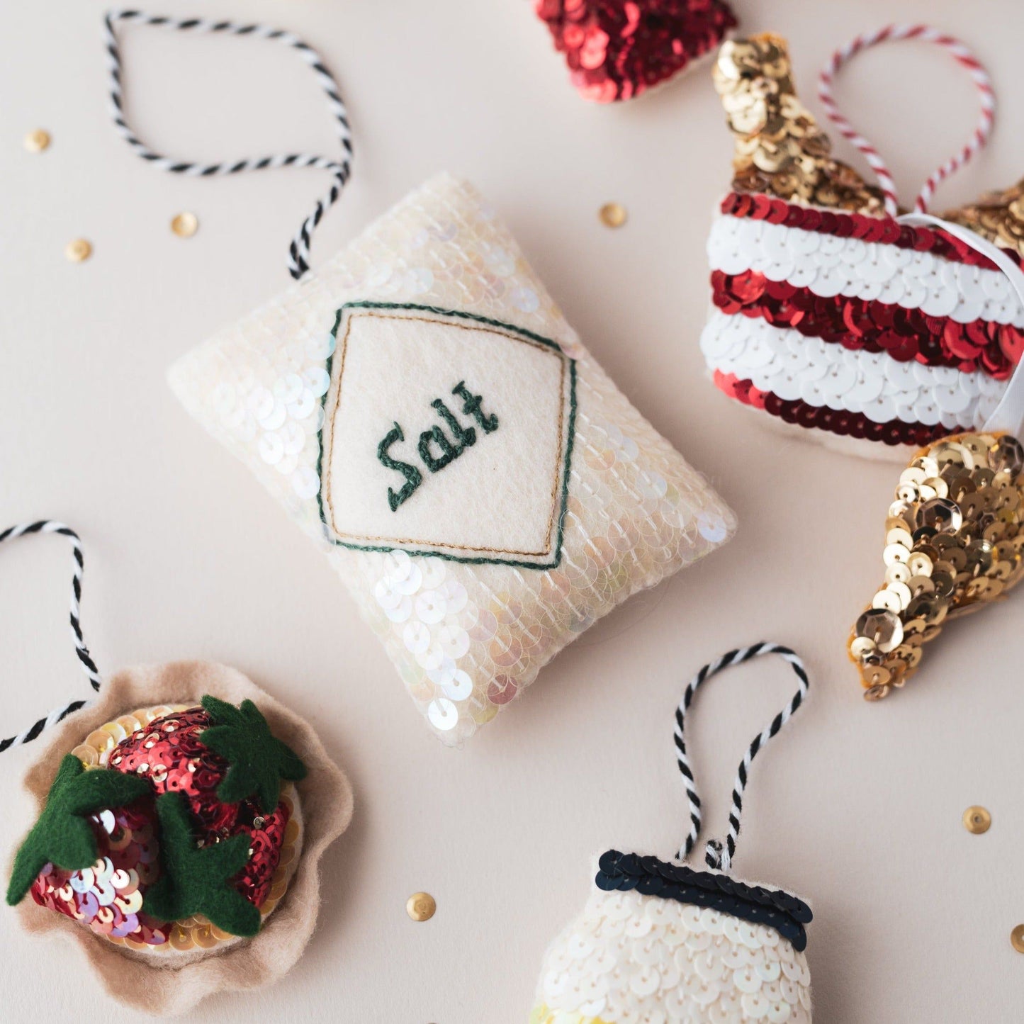Super Salt Sequin Hanging Ornament