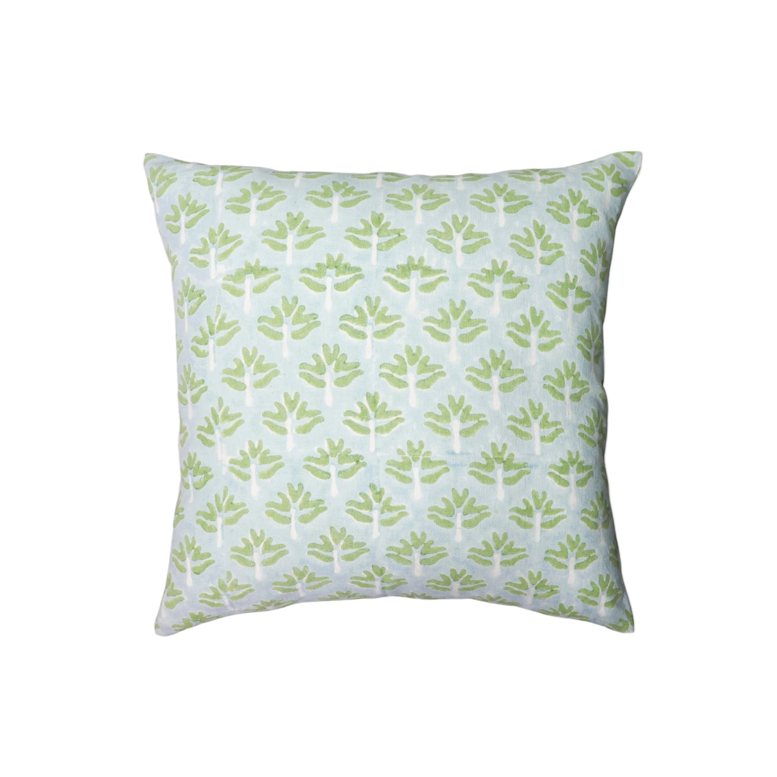 Zeenat Throw Pillow Cover - Powder Blue