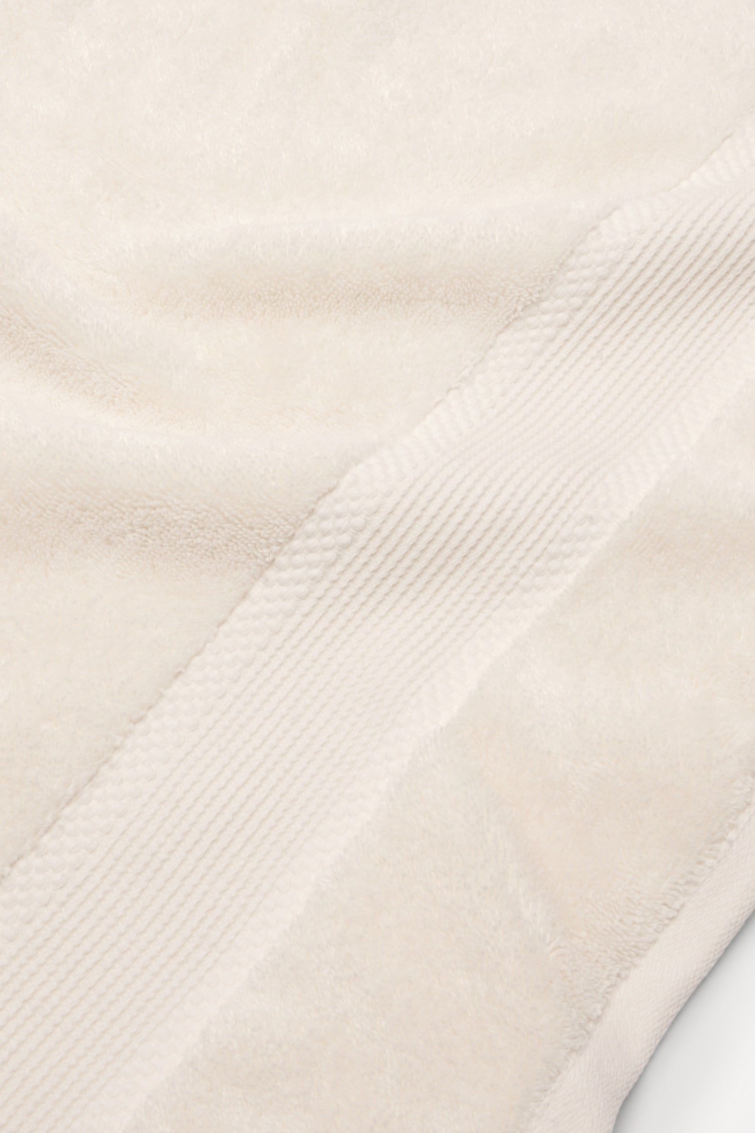 Organic Cotton Bath Sheet - Chalk